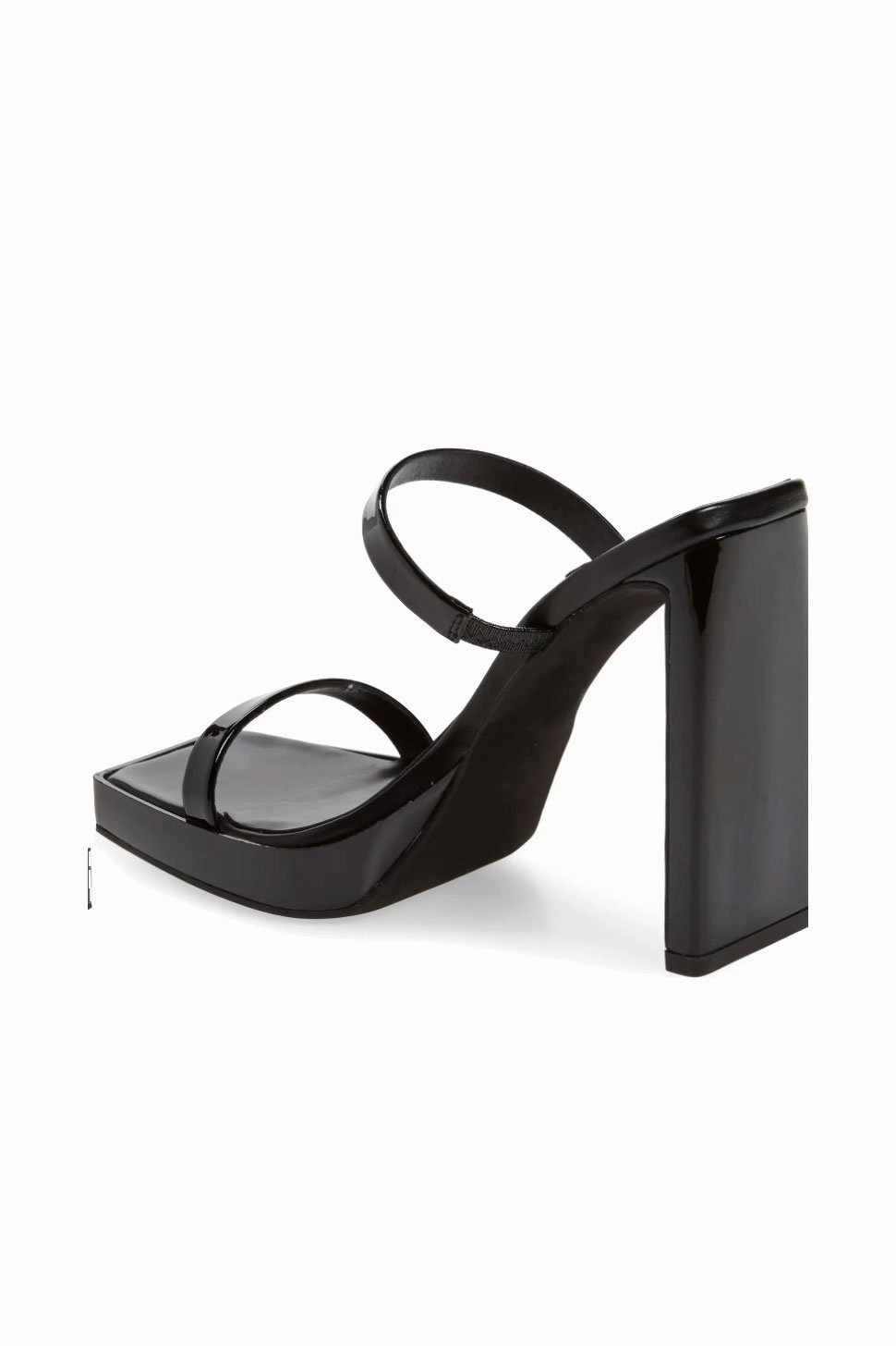 JEFFREY CAMPBELL | Hustler Platform Heel -Black Patent Reinforced toe High Top Style