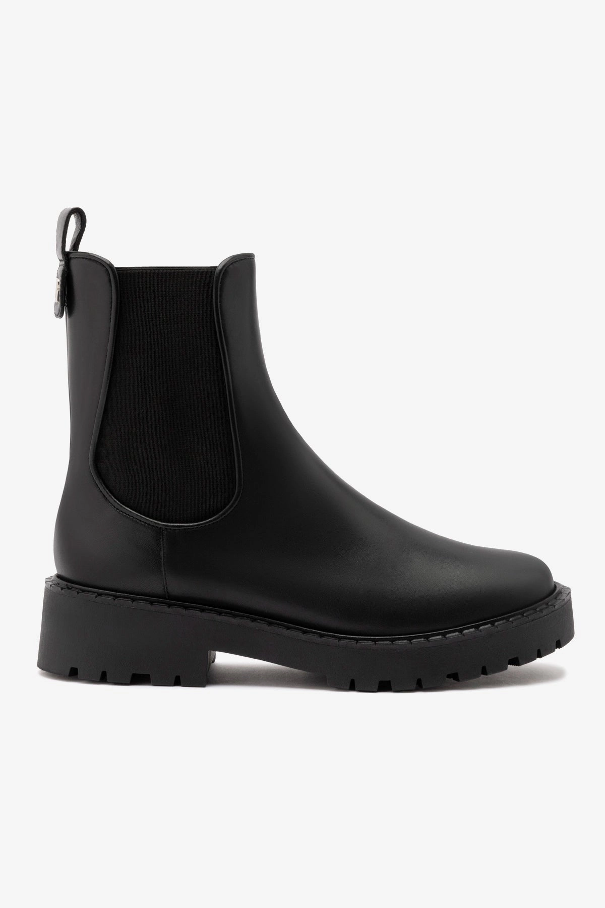 Natural Fit Sancha Boot In Black Leather