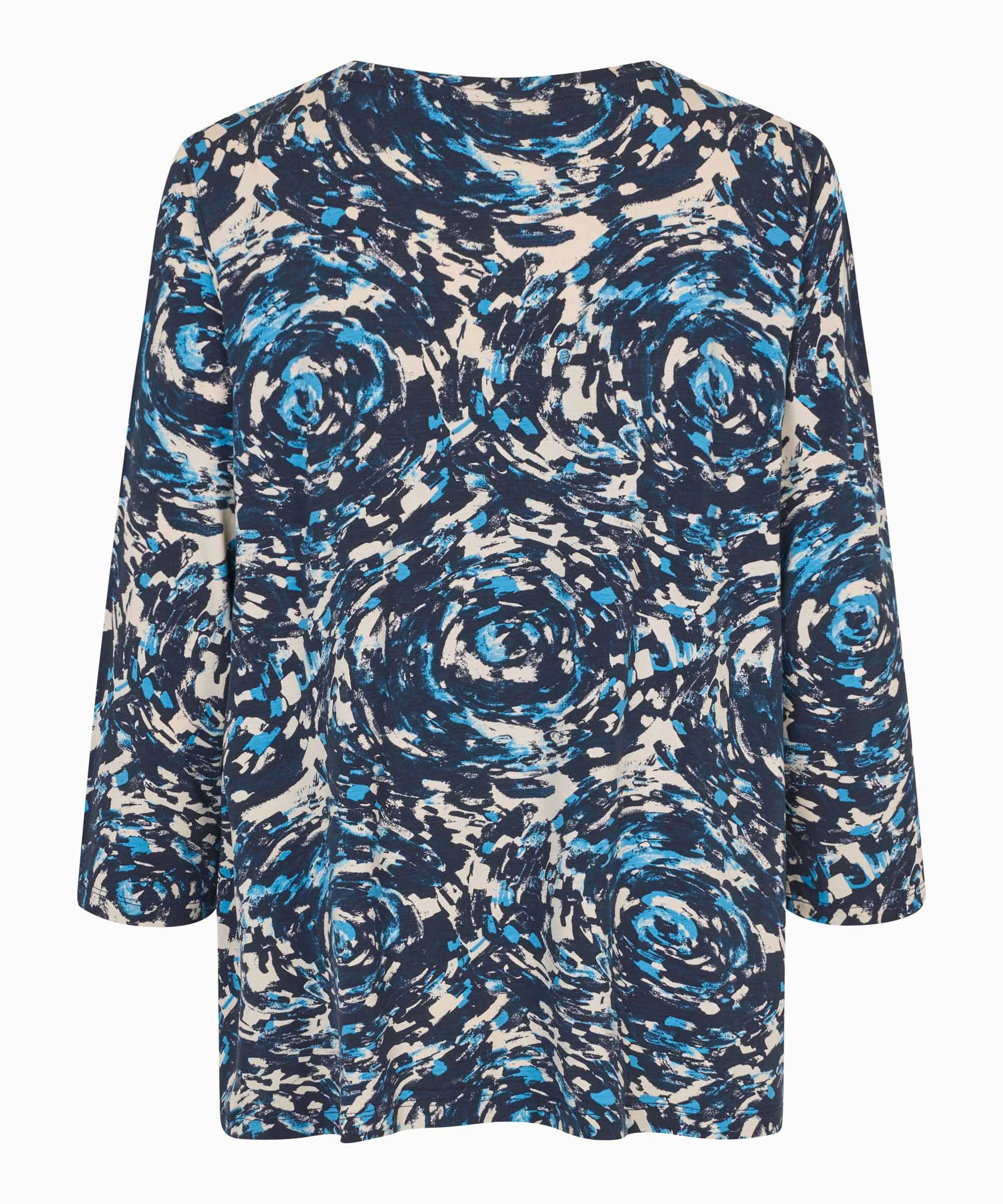 Relaxed Look Anti Static Treatment 1010798 MaDariana Top - Cendre Blue