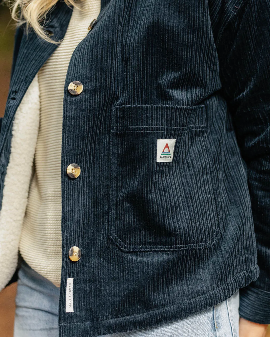 Flint Corduroy Overshirt - Deep Navy Unmatched comfort