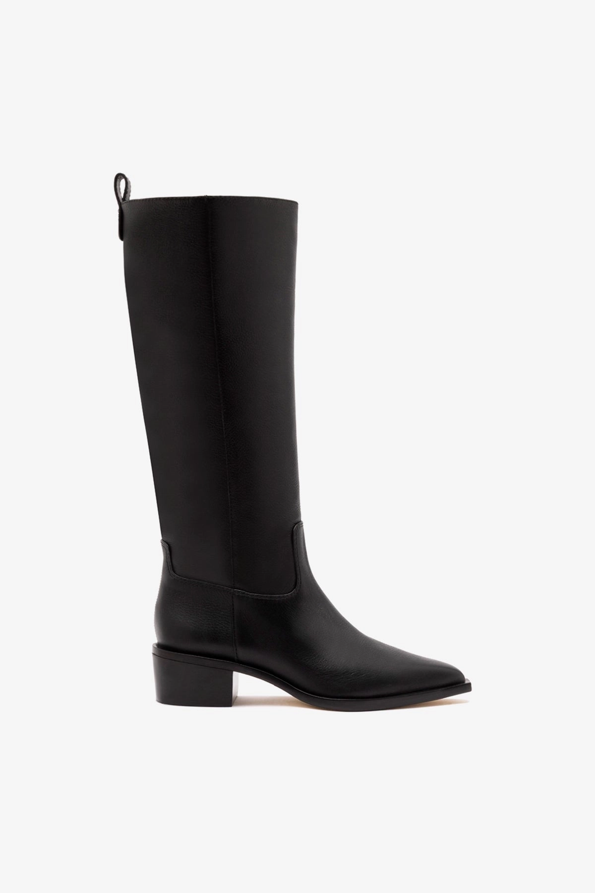 Florencia Boot In Black Leather Music Festival