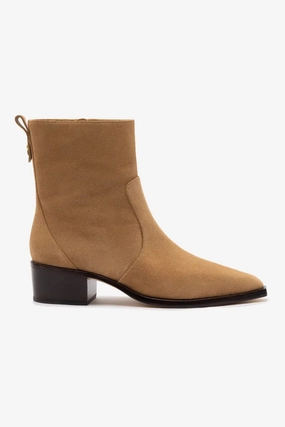 All-Purpose Footwear Florencia Low Boot In Peanut Suede