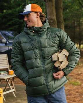 Flynn Recycled Insulated Jacket - Fir Tree Bonded Seam Construction