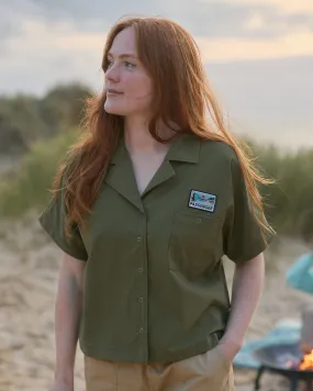 Arden Ripstop Short Sleeve Shirt - Khaki Gender Neutral