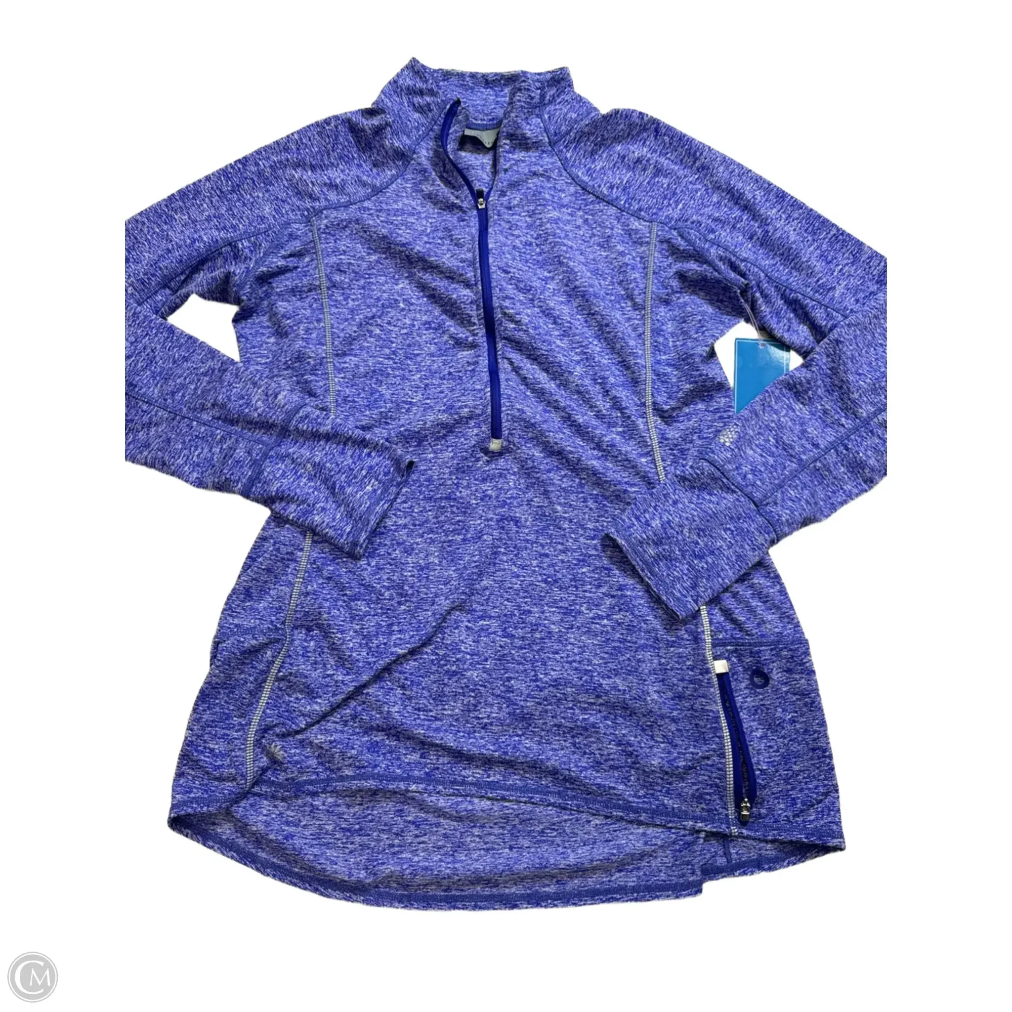 Athletic Jacket By Athleta In Purple, Size: L Detachable Layers