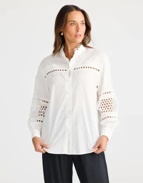 Grande Shirt - White Hypoallergenic Lining