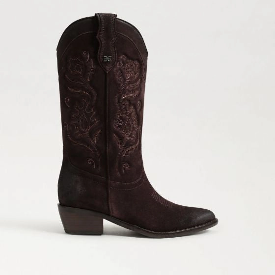 Cushioned Easy Clean Sam Edelman Rue Boot in Cafe Noir