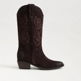 Cushioned Easy Clean Sam Edelman Rue Boot in Cafe Noir