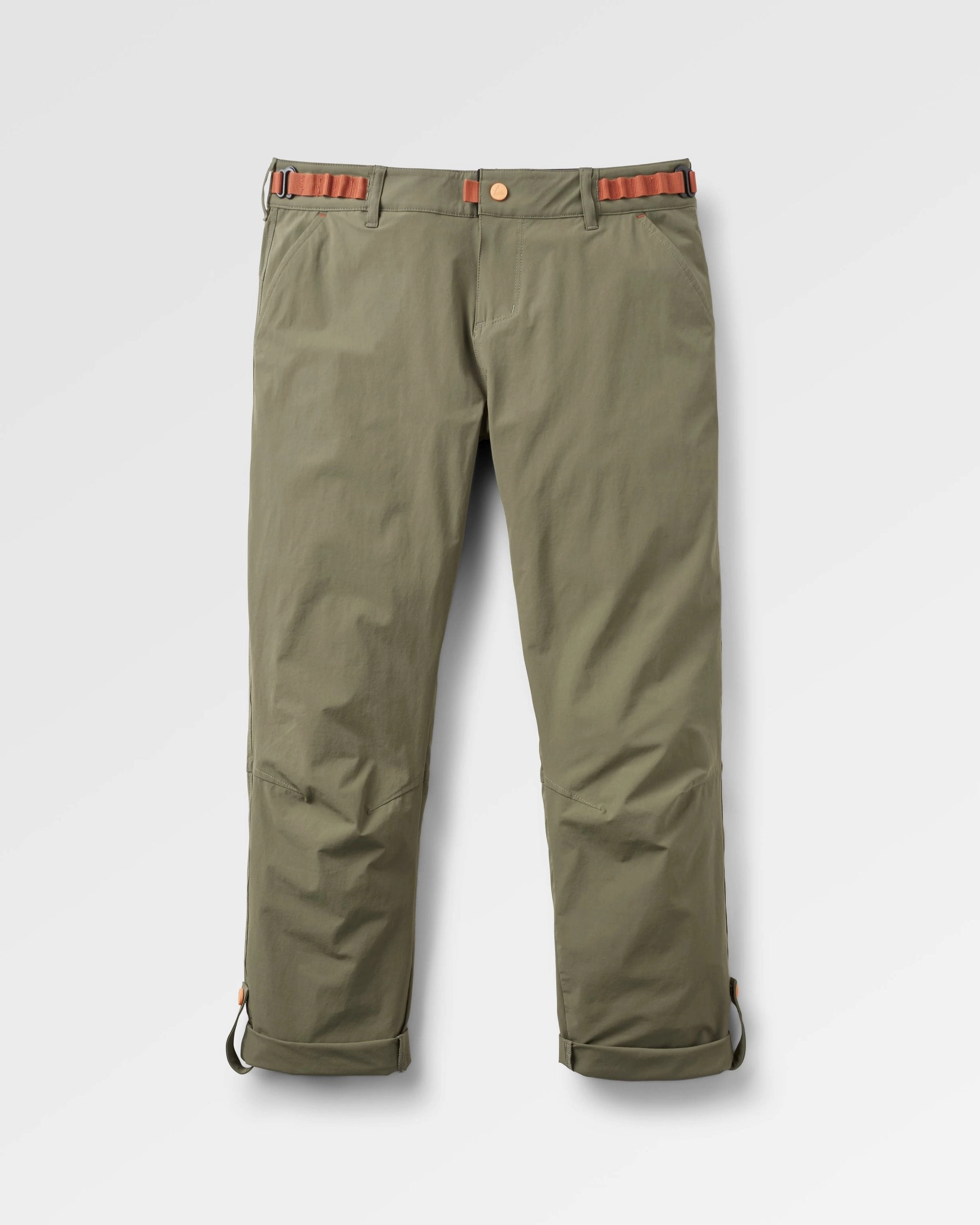 CompressionFitFabric Sport Fit 365 Trail Roll Up Trouser - Khaki