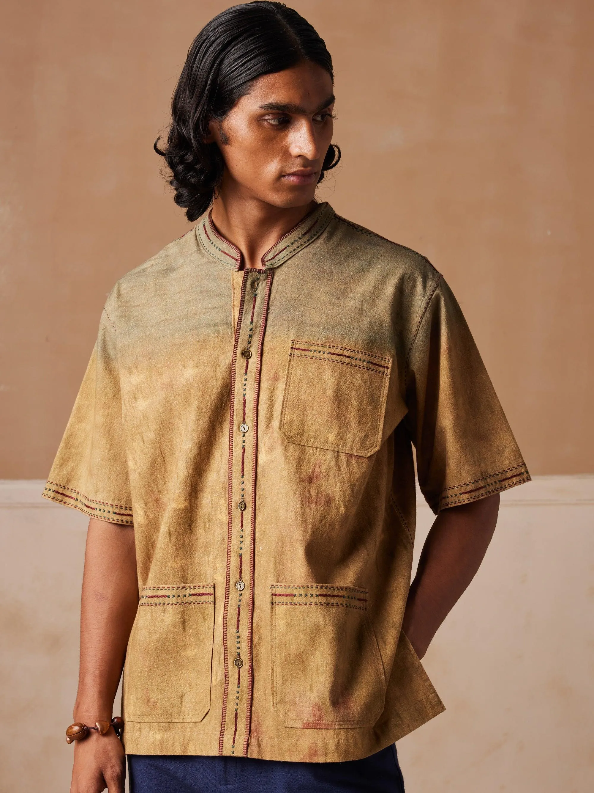 BBQ Party Gradient effect Dawn Shirt