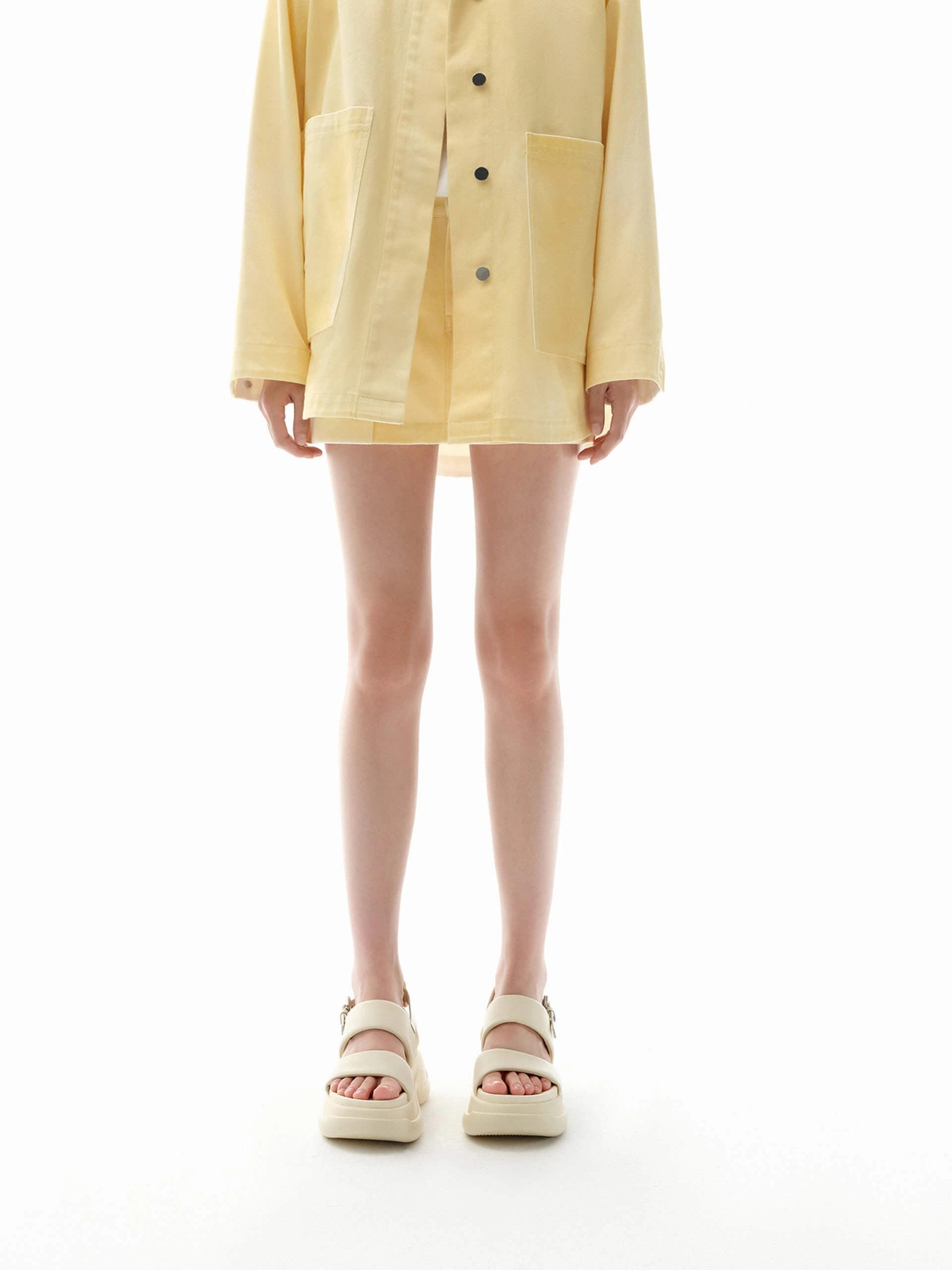 Front Pocket Cotton Skirt Luxury Finish Young adult
