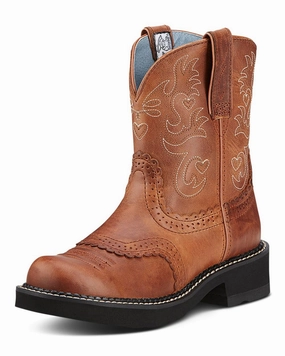 Soldier Urban Hiker Ariat Womens Fatbaby Saddle Western Boot