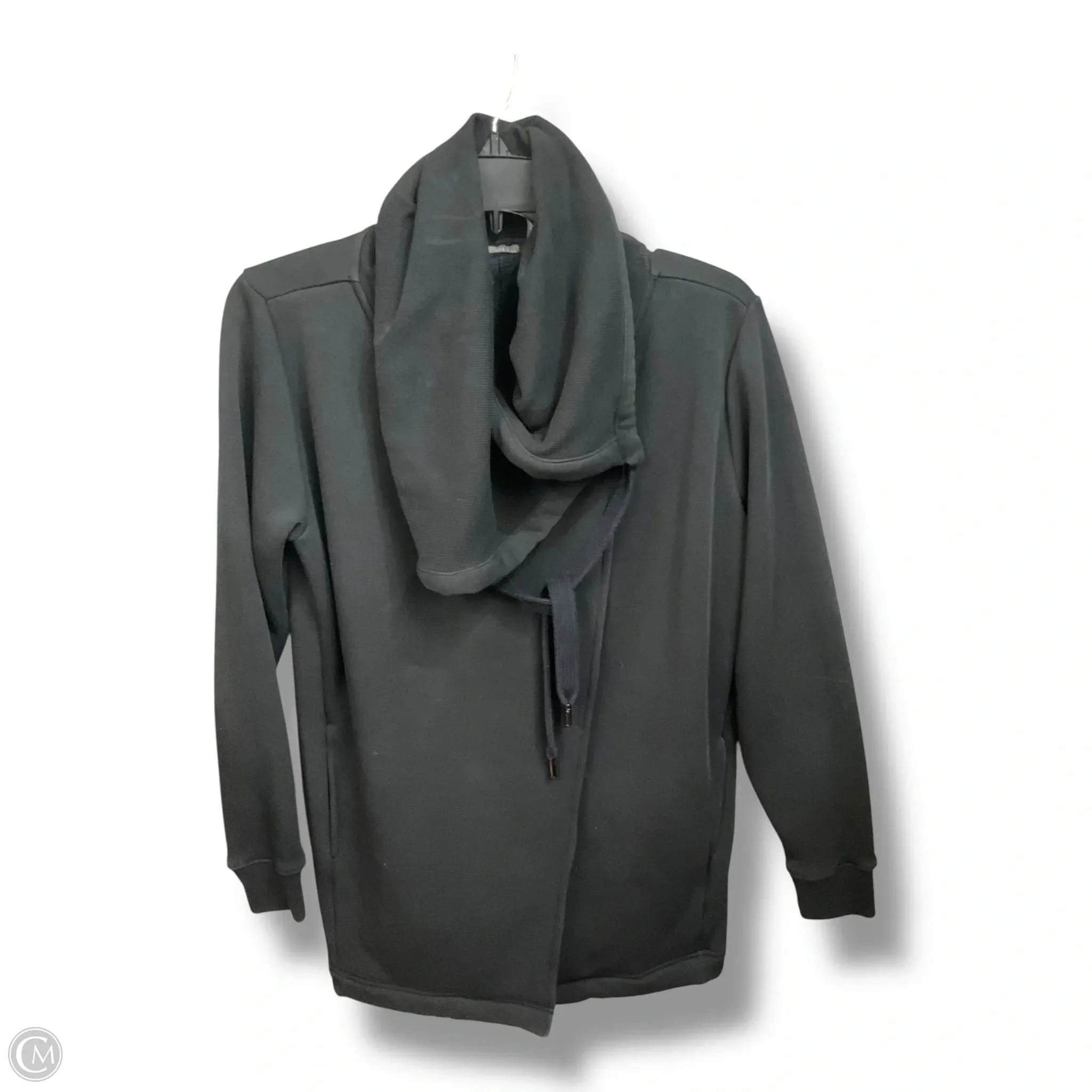 Fleece Backing Athletic Jacket By Zella In Black, Size: S