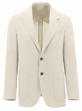 Layered Protection Genoa Sand Linen Sports Jacket