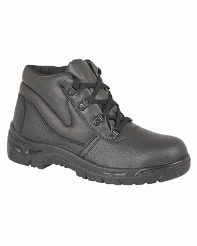 Stable Support Weekend Camping Thermal Core All Day Wear Grafters Grain Leather Padded Ankle Safety Toe Cap Boots