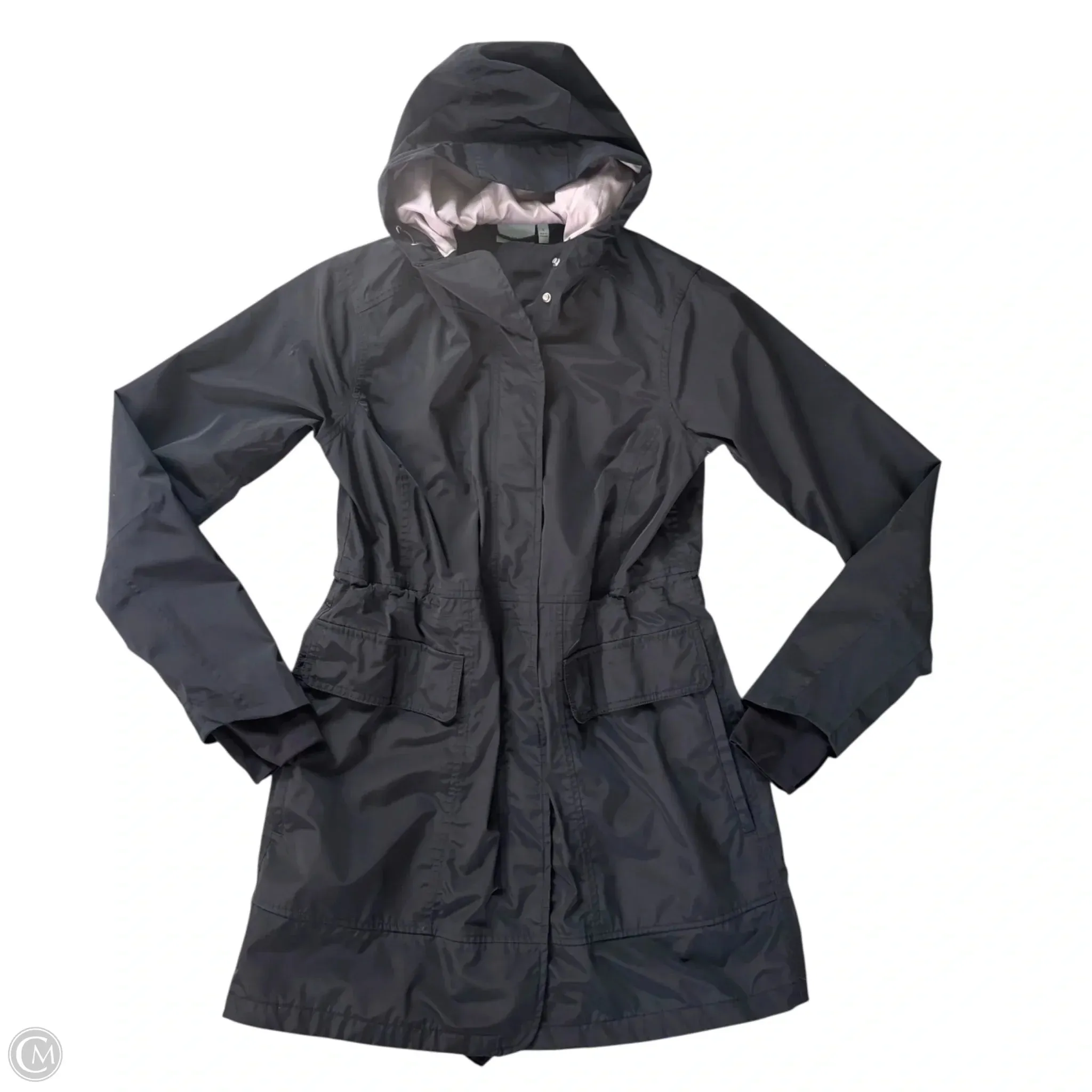 Thick Insulation WaterRepellentFabric Athletic Jacket By Athleta In Black, Size: S