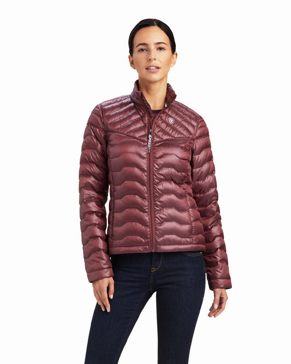 Ariat Womens Ideal Down Jacket Clearance Hooded style Flexible Material