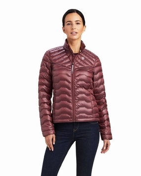 Ariat Womens Ideal Down Jacket Clearance Hooded style Flexible Material