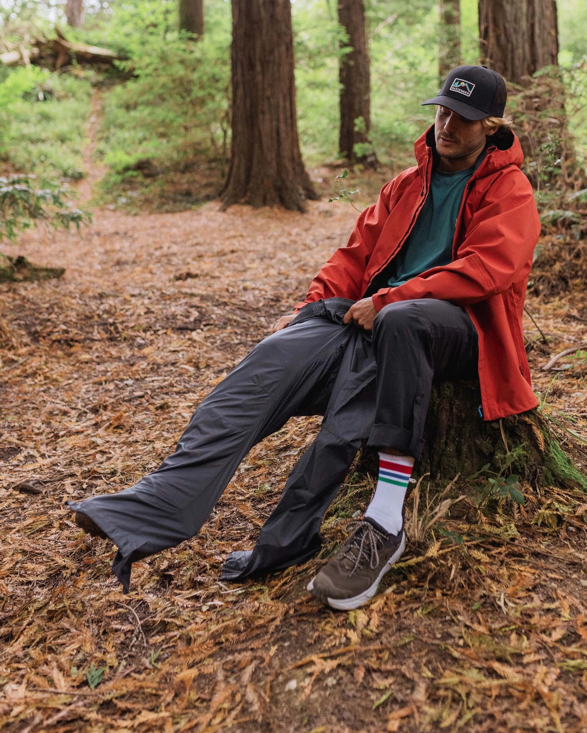 Soft Design RuggedDurability Gusto Recycled Windshell Trouser - Charcoal