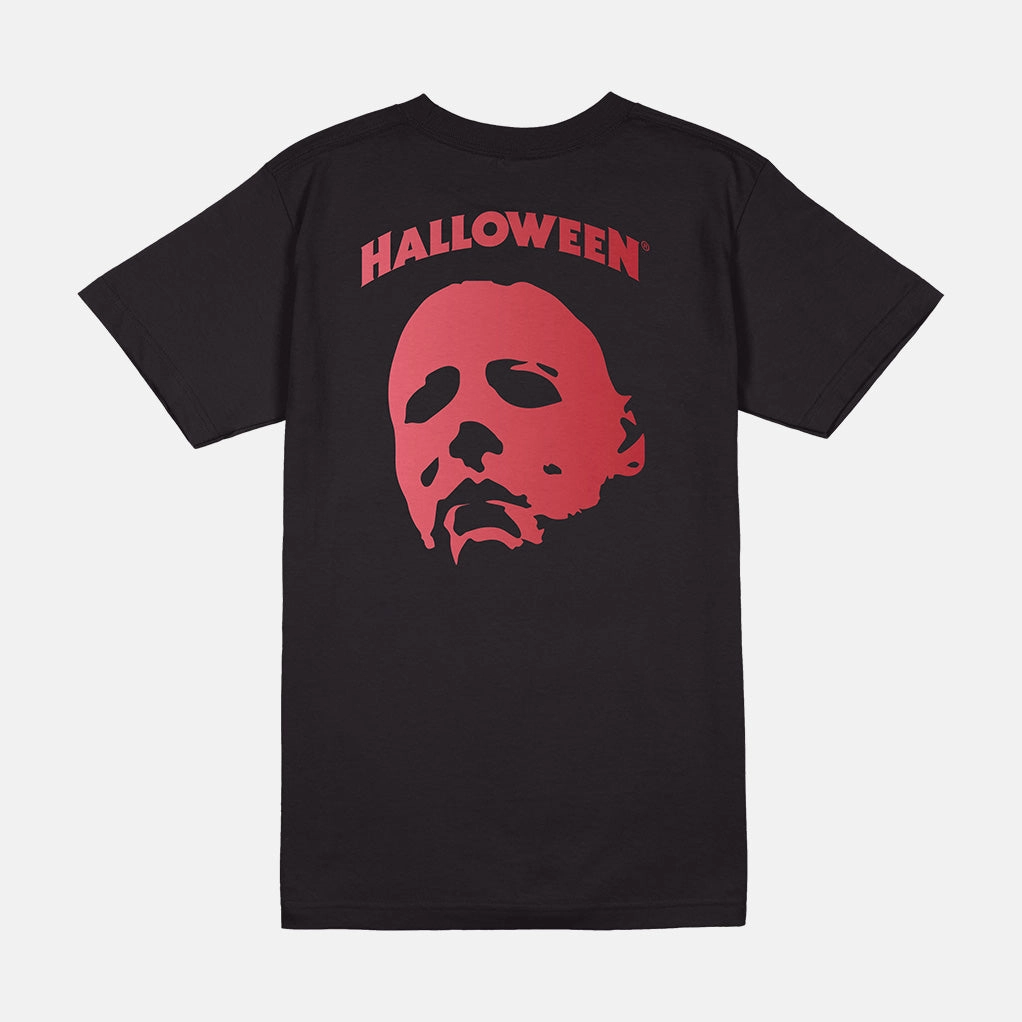 HALLOWEEN MM MASK SHIRT Tailored Seams Flexible Ribbing