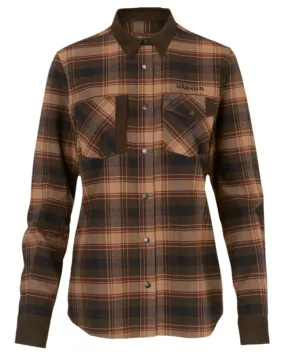 Layered Collar Harkila Womens Aivak Long Sleeved Shirt