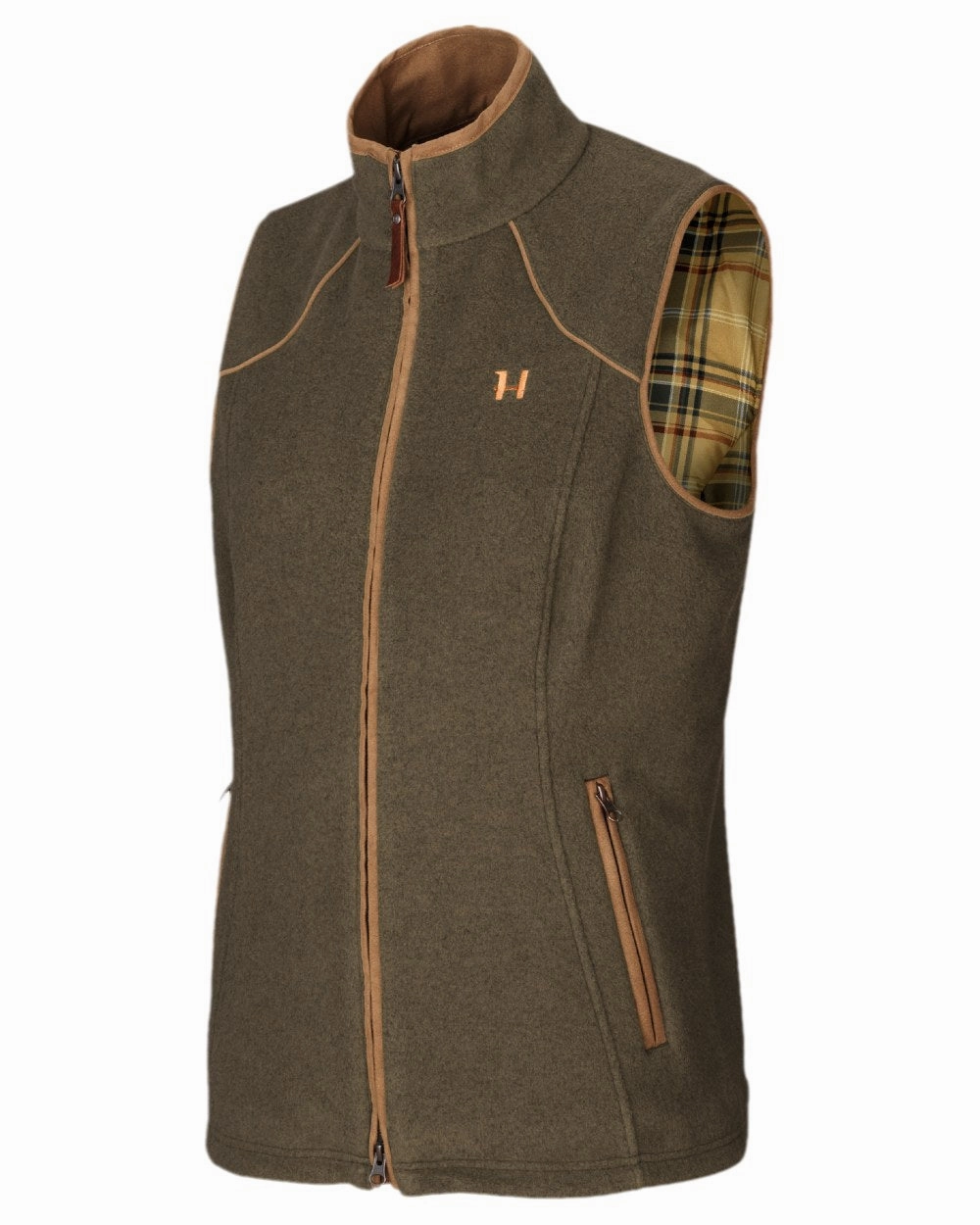 TearResistantOuter HiddenPockets Harkila Sandhem Lady Fleece Waistcoat
