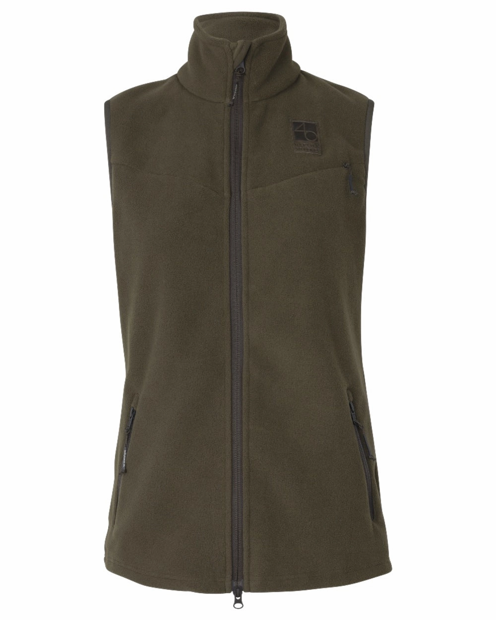 Harkila Womens Anniversary Fleece Waistcoat Odor Resistant Lining Subtle Design Detail