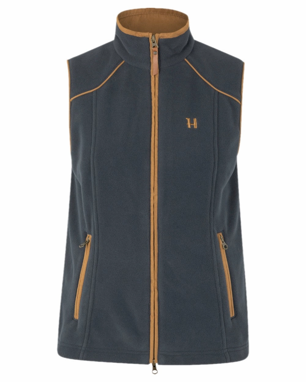 Harkila Womens Sandhem 200 Fleece Waistcoat Glow In The Dark Trim