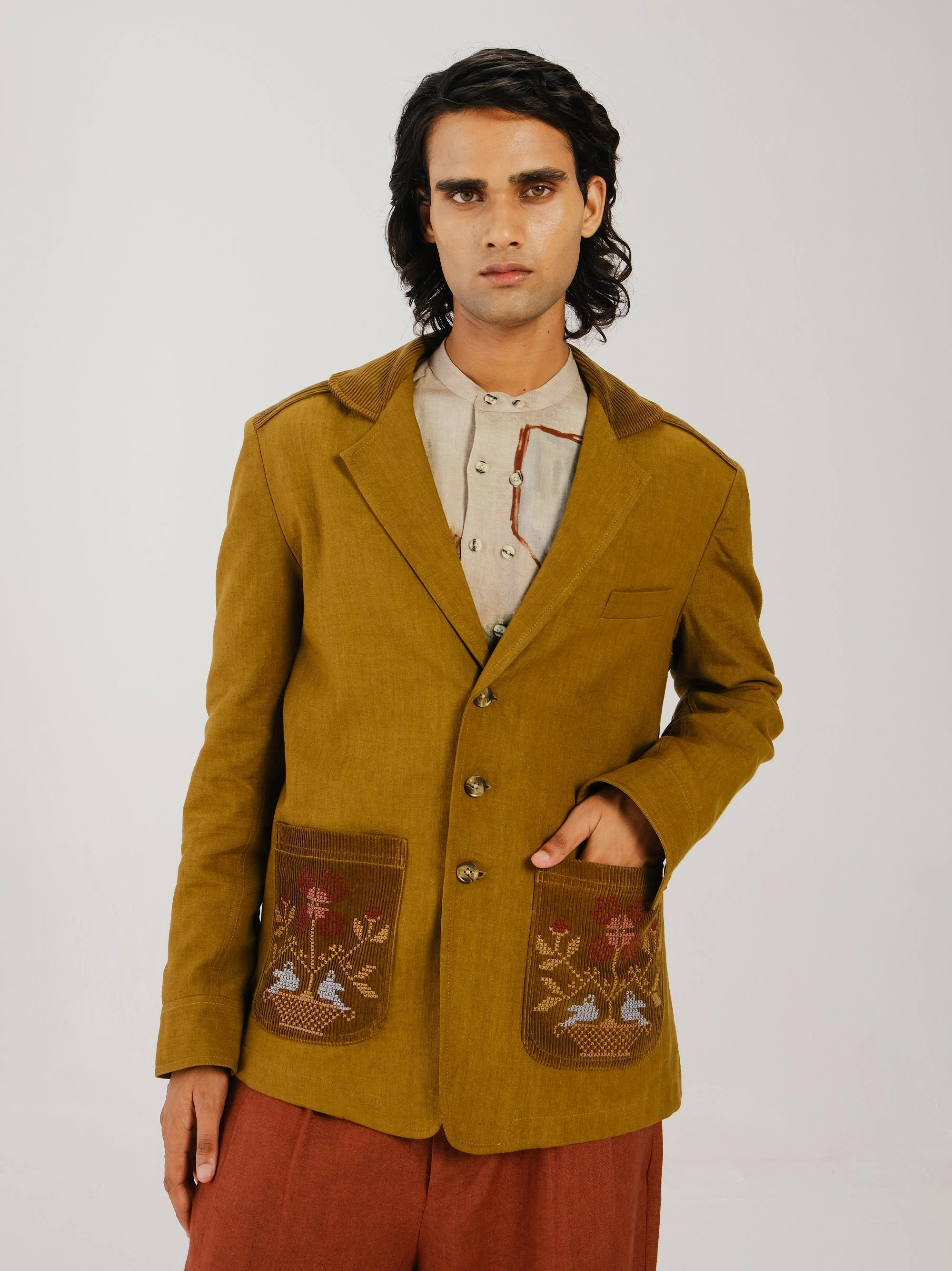 Harlem Blazer Sun Protective Fabric CompactPacking