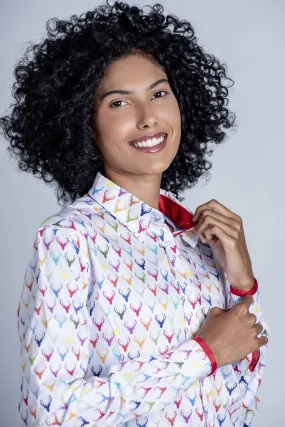 Comfort-First Hartwell Layla Cotton Shirt | Colourful Stags