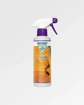 Nikwax TX Direct Spray on Waterproofer - 300ml Spray On - White Lightweight Lining Teflon Finish