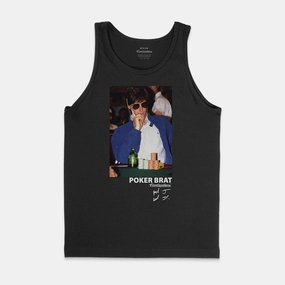 HELLMUTH POKER BRAT TANK Ergonomic Shoulder Shape Reinforced Neckline