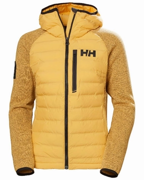 Eco Friendly Fabric Strong Zip Helly Hansen Womens Arctic Ocean Hybrid Insulator Jacket