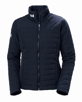 Helly Hansen Womens Crew Insulated Sailing Jacket 2.0 Simple Detail
