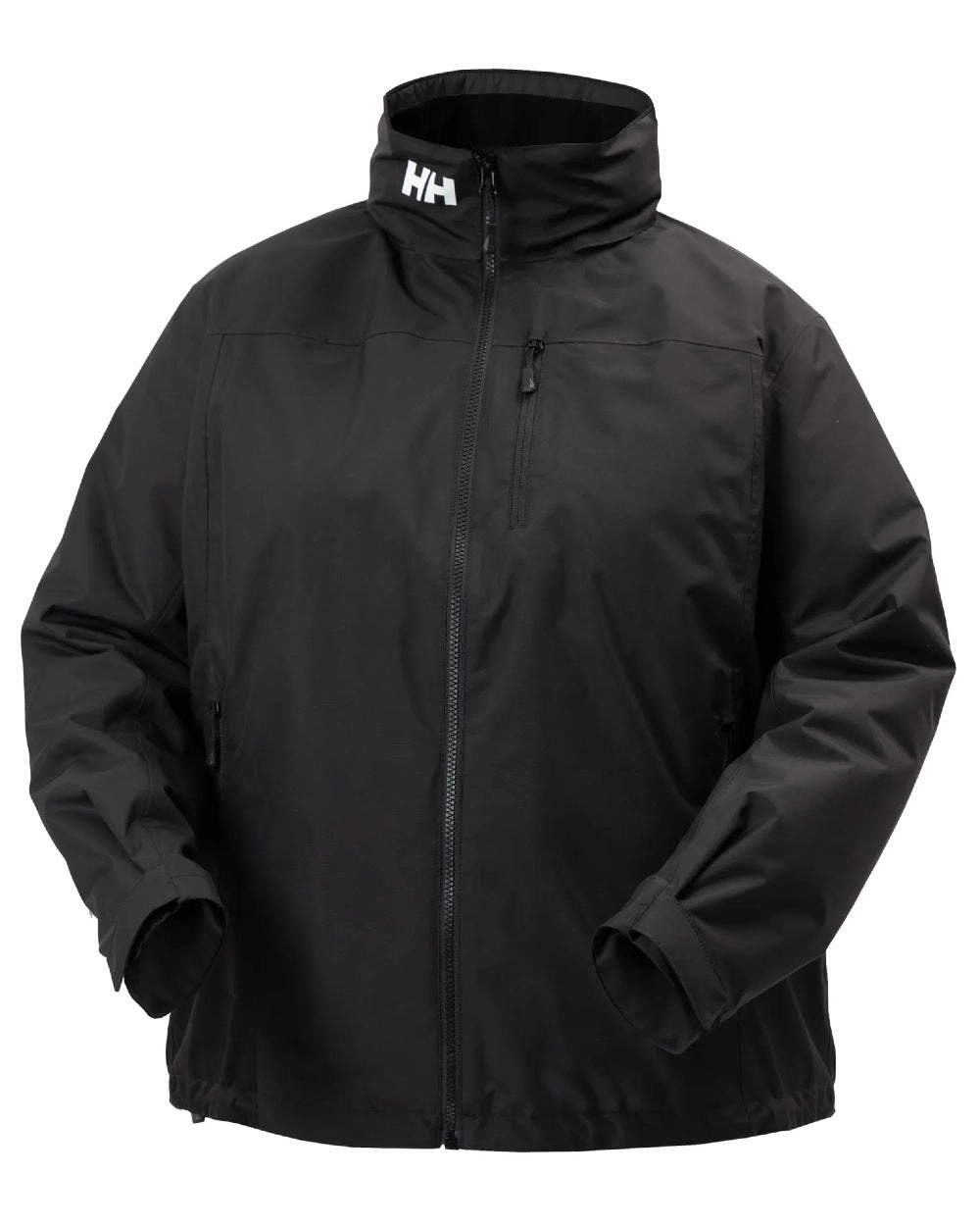 Helly Hansen Womens Hooded Crew Midlayer Plus Jacket 2.0 Anytime Outer Fit ConvertibleCollar