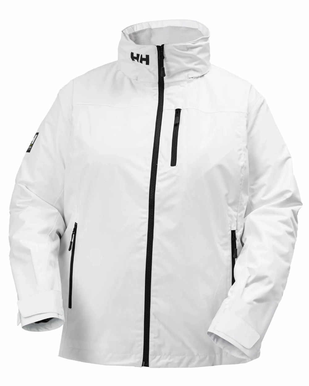 AntiStaticLayer Adjustable Hood Helly Hansen Womens Hooded Crew Midlayer Plus Jacket 2.0