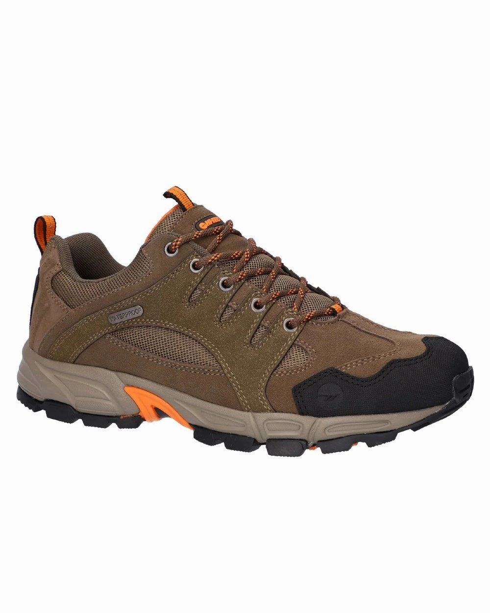 Hi-Tec Mens Auckland Lite Shoes Anti microbial Rubber Traction