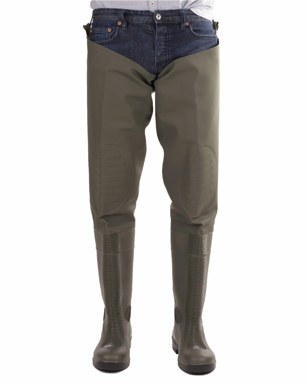 Lace Up Style Party Goer Amblers Safety Forth Thigh Safety Wader