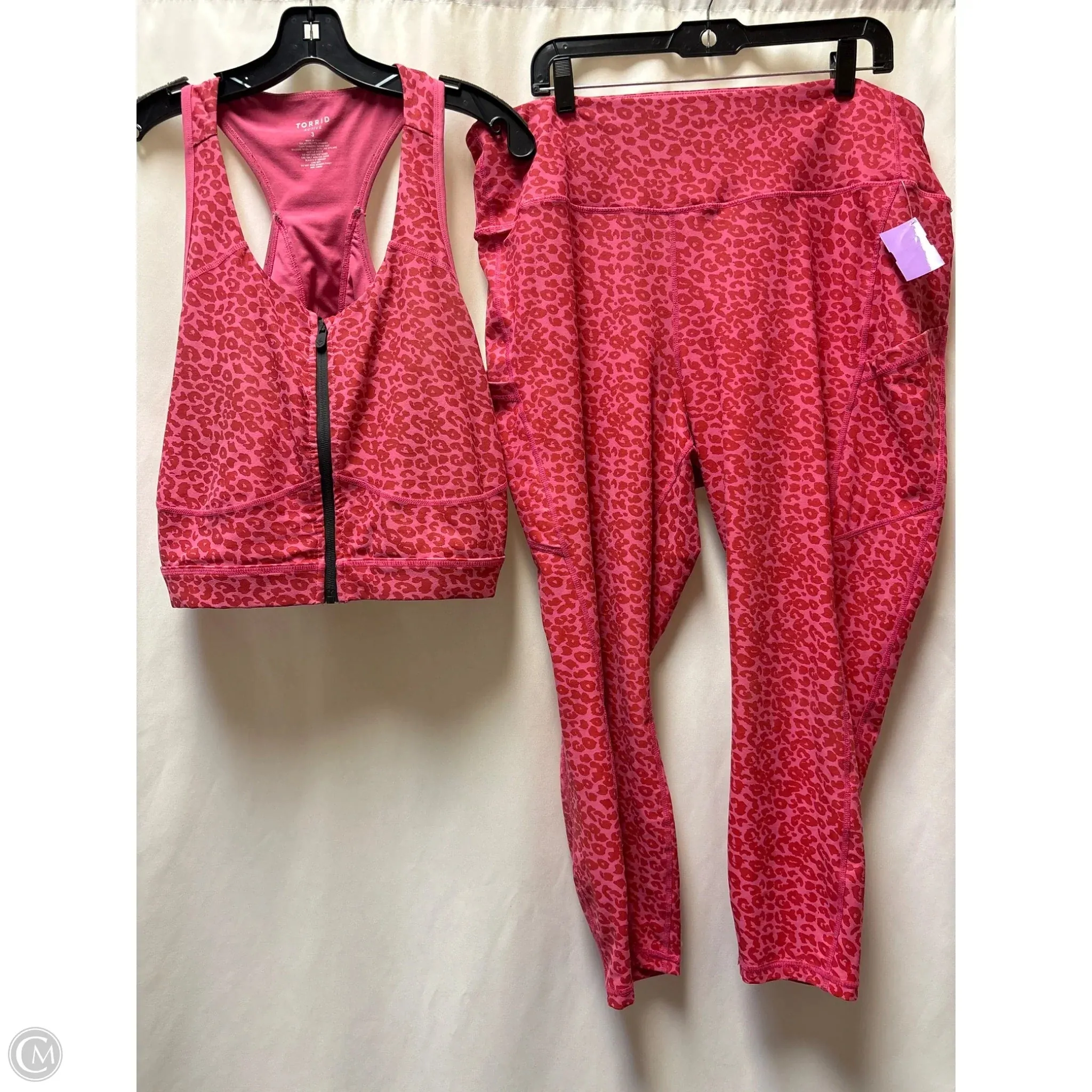 Everyday Essential Athletic Pants 2pc By Torrid In Pink, Size: 3x