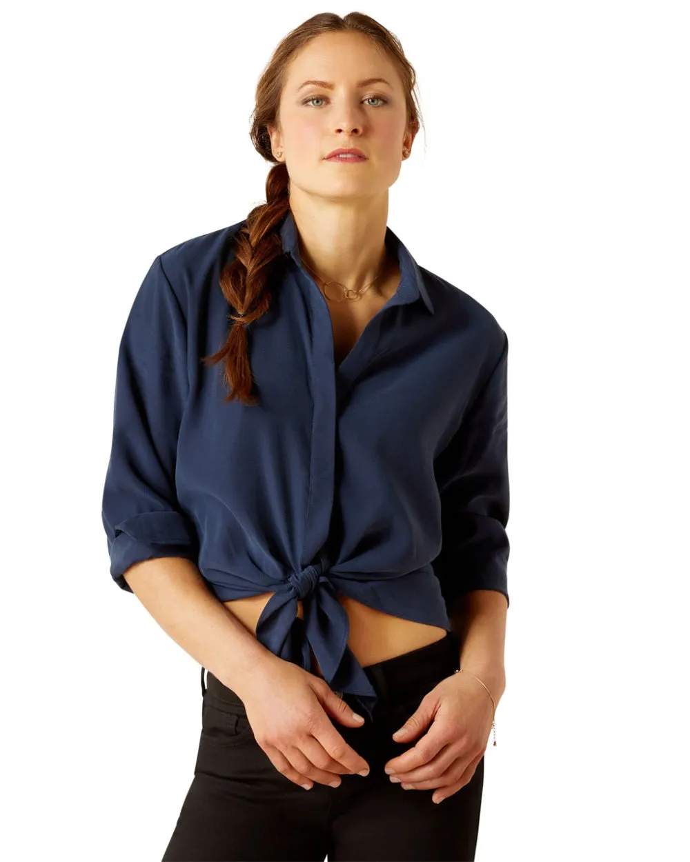 vacation wear Easy Styling Ariat Womens Larkspur Blouse