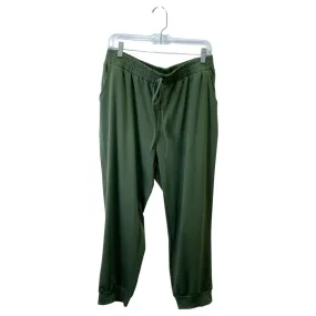 Athletic Pants By Cme In Green, Size:1X Breathable Wear Fit