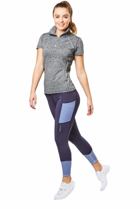 Full Motion Straight Leg Dublin Power Performance Mid Rise Colour Block Tights