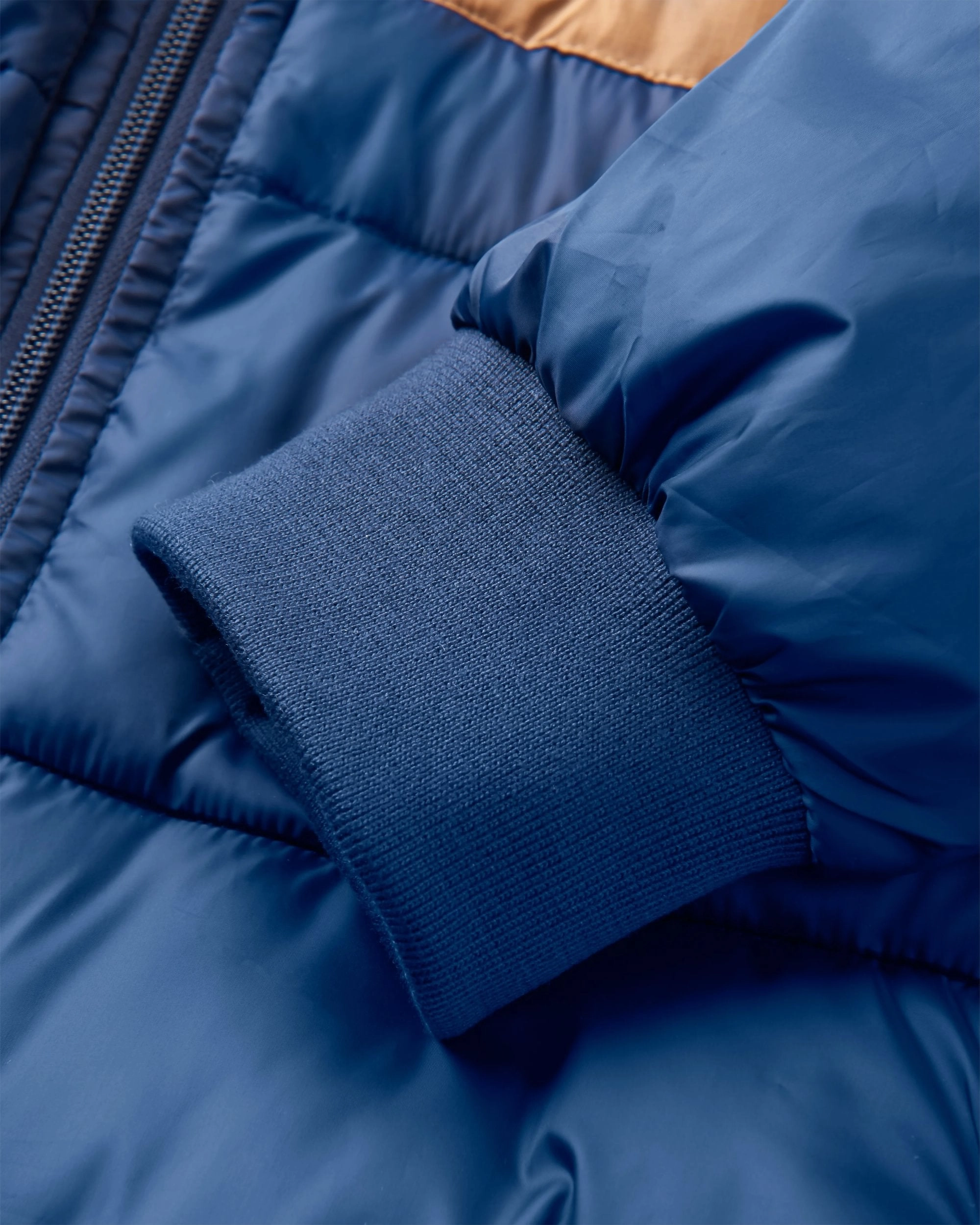Glow In Dark Trims Journey Recycled Insulated Jacket - Rich Navy/Dark Denim