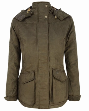 Collapsible Packable Style OdorResistant Treatment Hoggs of Fife Rannoch Ladies Hunting Jacket