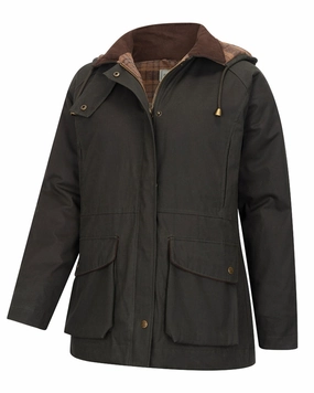 Hoggs of Fife Womens Kelso Waterproof Waxed Jacket Clean Fit