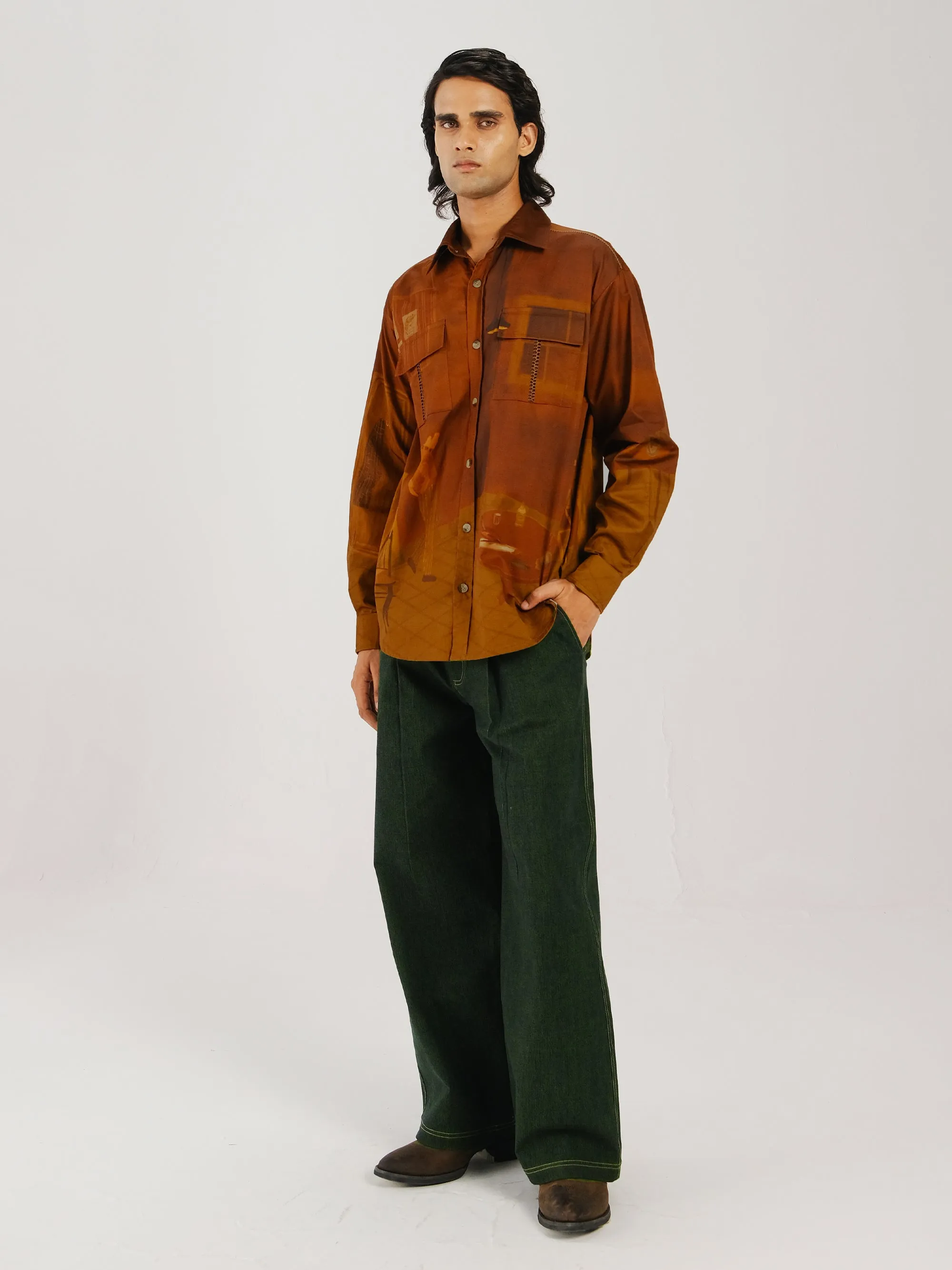 Hop Shirt Lounge Wear Smooth Zipper Design