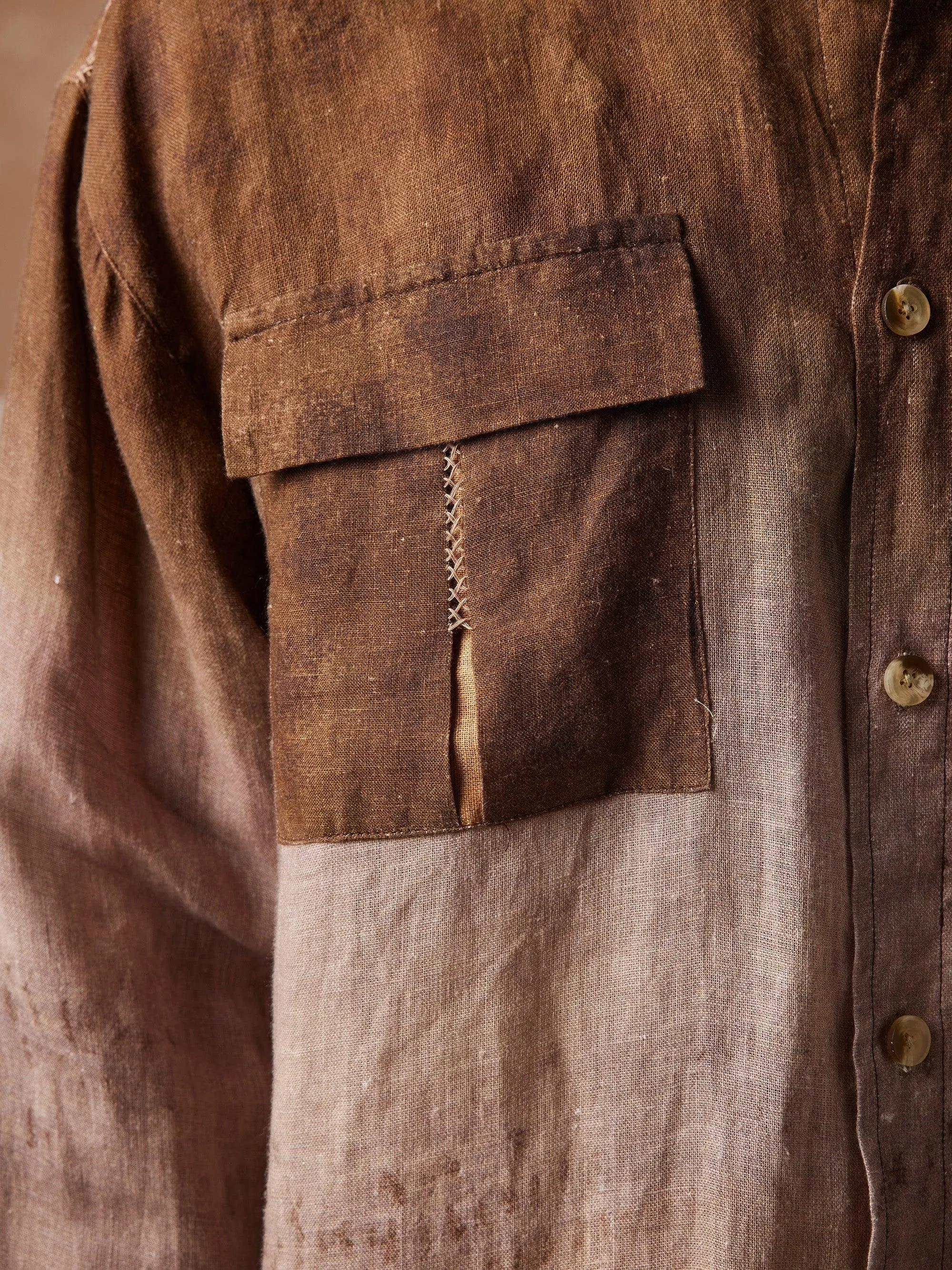 Reinforced Seams V-Neck Hop Shirt