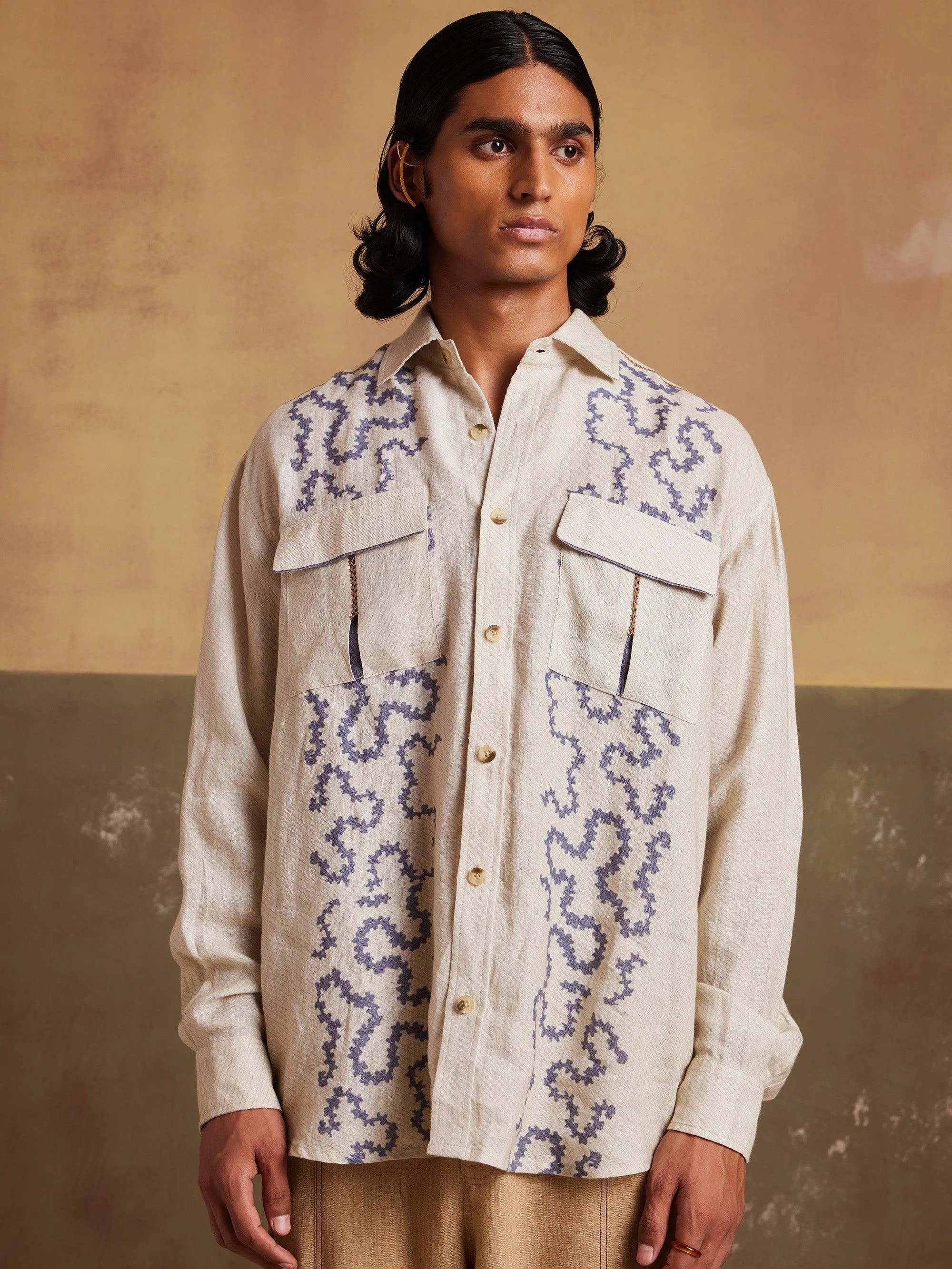Non Restrictive Fit Pure Cotton Hop Shirt