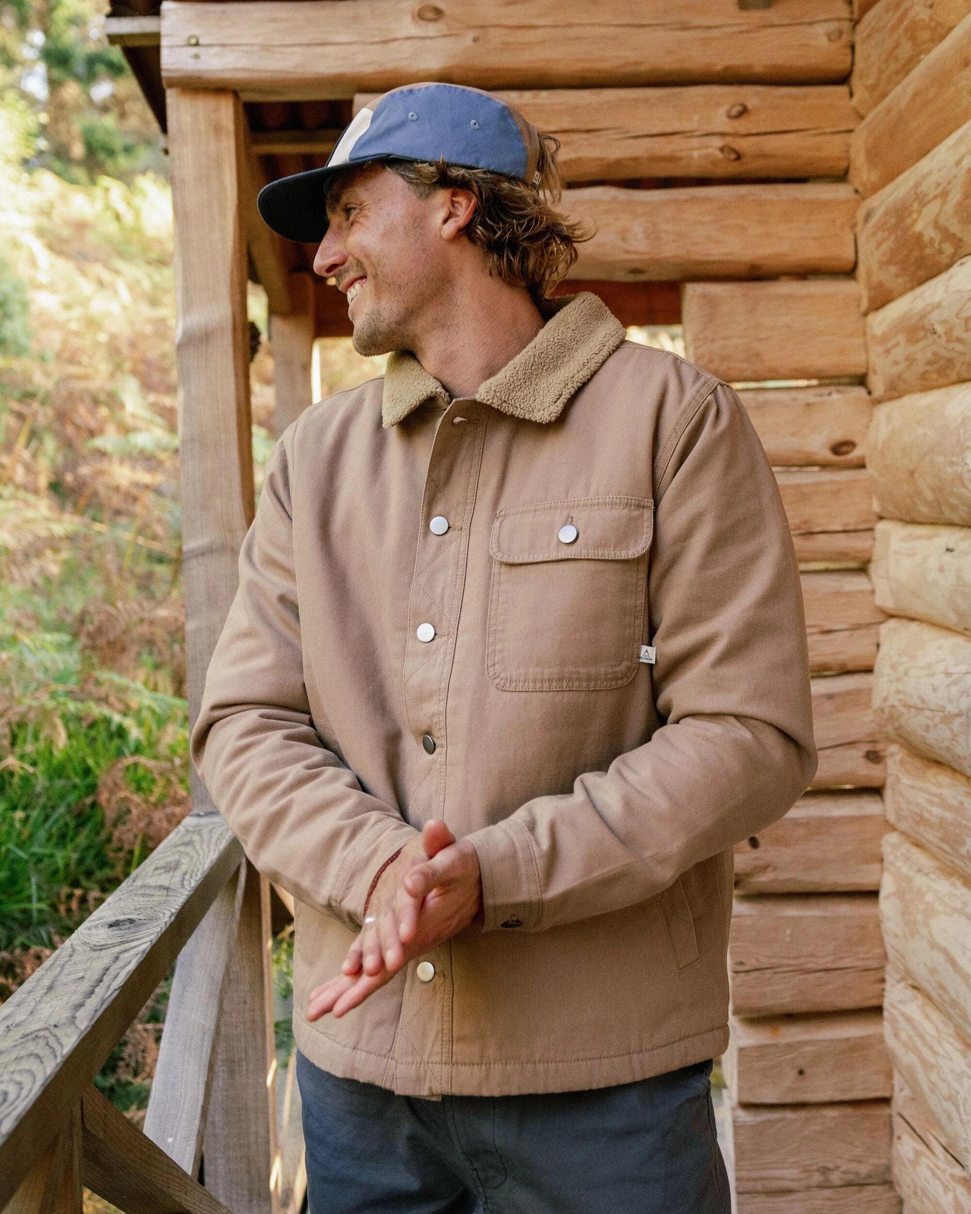 HybridLayerCompatibility Falcon Organic Cotton Jacket - Toffee