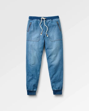 Hydrilla Denim Jogger - Denim Blue Classic Comfort